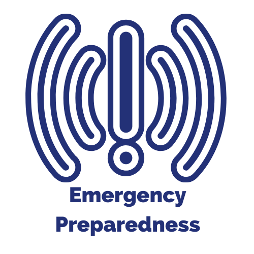 Crisis Management Energy symbol. Text reads: Emergency Preparedness.